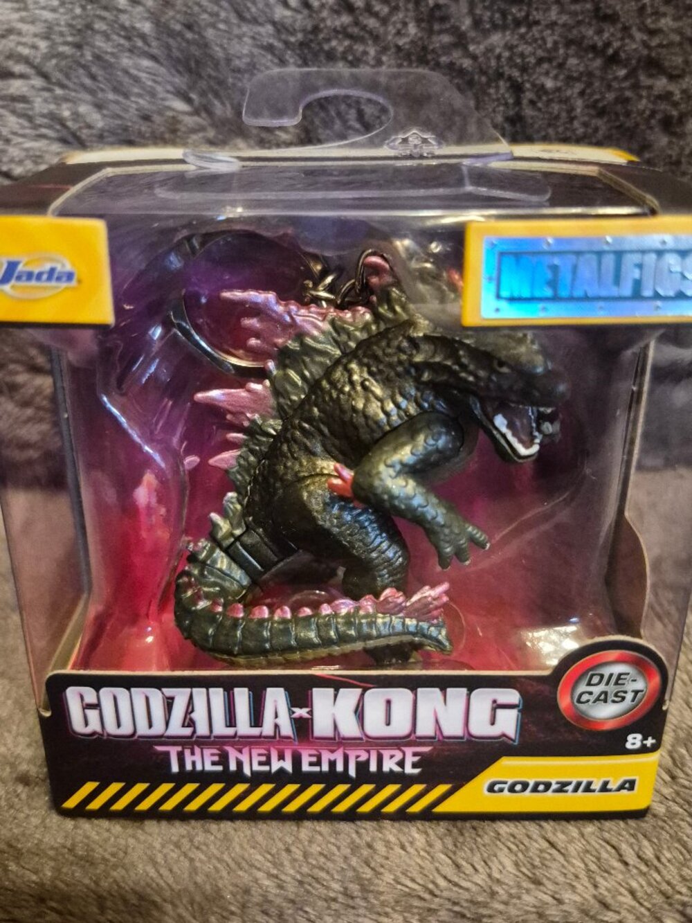 Godzilla X Kong The New Empire Jada Metalfigs Keychain GODZILLA